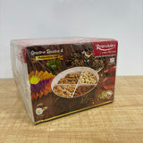 A08035 Rishabh Spectra Revolve 4 Section Revolving Dry Fruit & Snack Box with Air-Tight Lid