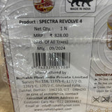 A08035 Rishabh Spectra Revolve 4 Section Revolving Dry Fruit & Snack Box with Air-Tight Lid