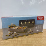 A08038 Rishabh The Milan 4 Compartment Multipurpose Serving Tray Set with Lids