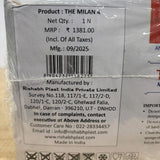 A08038 Rishabh The Milan 4 Compartment Multipurpose Serving Tray Set with Lids
