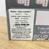 A08051 Rishabh Steel Flagship 3 Insulated Stainless Steel Lunch Box Set (3 Containers)