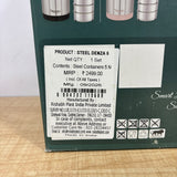 A08053 Rishabh Steel Denza 5 Stainless Steel Insulated Lunch Pack with 5 Steel Containers