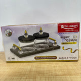 A08055 Rishabh Super Rubikon Heavy Acrylic Multipurpose Container Set with Serving Tray (Set of 2)