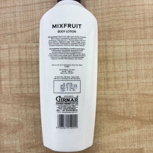 A08072 Mixfruit Hydrating & Nourishing Body Lotion (350ml)