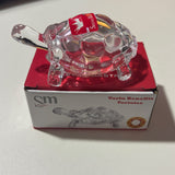 1194 Crystal Glass Turtle-Tortoise for Feng Shui and Vastu - Small