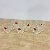 A08077 Shine Max Transparent Glass Tea & Coffee Cup Set of 6