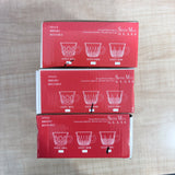 A08077 Shine Max Transparent Glass Tea & Coffee Cup Set of 6