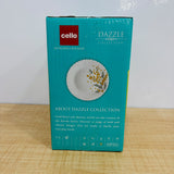 A08095 Cello Dazzle Opalware Dinner Set - 12 Pieces (Floral Printed Crockery)