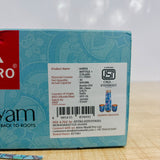 A08099 ATTRO Aarogyam Pure Copper Celebration Gift Set – 1000 ml Printed Bottle & 2 Matching Glasses