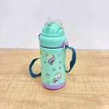A08103 Royal Plast Charmi 600ml Printed Water Bottle with Adjustable Strap & Flip-Top Cap
