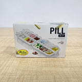 A08108 Royal Plast 10-Grid Portable Travel Pill Box & Medicine Organizer
