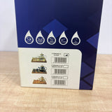 A07072 Shine Max Glass Tea Kettle Set with 6 Cups & Wooden Serving Tray
