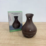 A08127 6 Inch Ultrasonic Aroma Diffuser & Humidifier with LED Light (Model: HMDF-204)