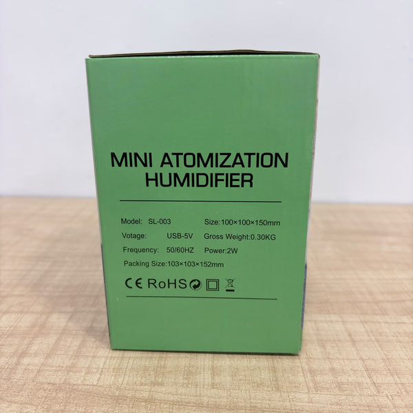 A08127 6 Inch Ultrasonic Aroma Diffuser & Humidifier with LED Light (Model: HMDF-204)