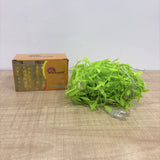 A08128 Artificial Green Leaf Vine LED String Fairy Lights for Home & Festival Decoration (Warm White)