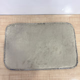 A08133 Soft Plush Floral Velvet Door Mat & Floor Runner