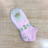 A08153 JSR 3024 Jacquard Women's Ankle Socks - Pack of 3 Pairs