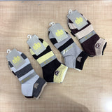 A08156 JSR YB10 Women's Ankle Length Cotton Grip Socks (Pack of 3 Pairs)