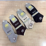 A08156 JSR YB10 Women's Ankle Length Cotton Grip Socks (Pack of 3 Pairs)