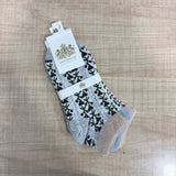 A08157 J1988 Lion Brand Women's Winter Ankle Fur Socks with Soft Cuffed Trim (Pack of 3 Pairs)