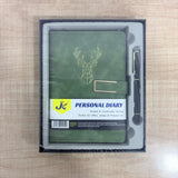 A08168 JC Premium PU Leather Executive Personal A5 C Clip Diary & Pen Gift Set
