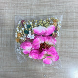 A08175 L-52 Fancy Door Hanging Latkan Pair with Golden Lotus & 'WELCOME' Plate (Jodi)