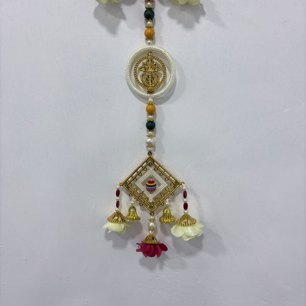 A08177 L-58 Traditional Decorative Door Hanging Latkan (Pair of 2) for Main Entrance & Festival Decoration