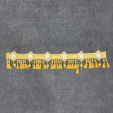 A08181 B-266 Yellow Beaded Moti & Tassel Door Toran