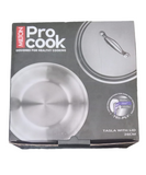 AM0973 Milton Pro Cook Tri-ply Silver Triply Tasla 26cm Designed For Healthy Cooking