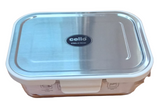 AM2034 Cello Steel-O Fresh Borosilicate Rectangle Container 1050ml