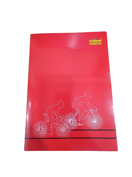 AM0486 Vision Notebook size-210X297  Single Line 172 pages-Pack of 10(Multicolour)