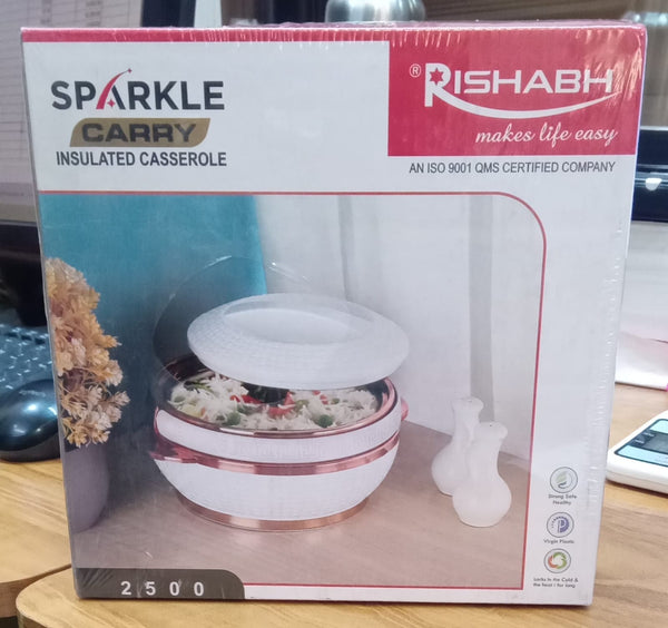 AM2021 Rishabh Sparkle Carry Insulated Casserole 2500ml