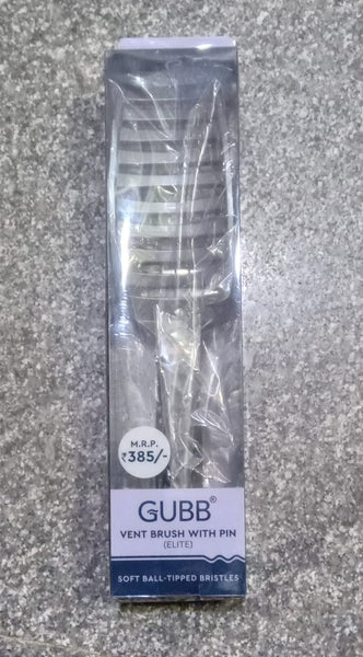 AM2058 Gubb Vent Brush With Pin (Elite) Soft Ball Tipped Bristles