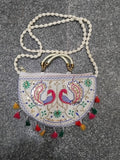 3896 Traditional handbag, Rajasthani Jaipuri Cotton Bag,  Ethnic Stylish Designer, Handicrafted Handbag