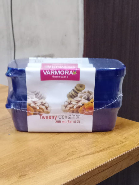 AM2195 Varmora Homeware Tweeny Container rectangular 200ml & 2Pcs