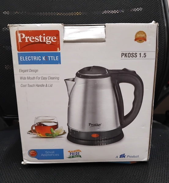 AM2280 Prestige Kettle Electric Stainless Steel Pkoss 1.5 Ltr