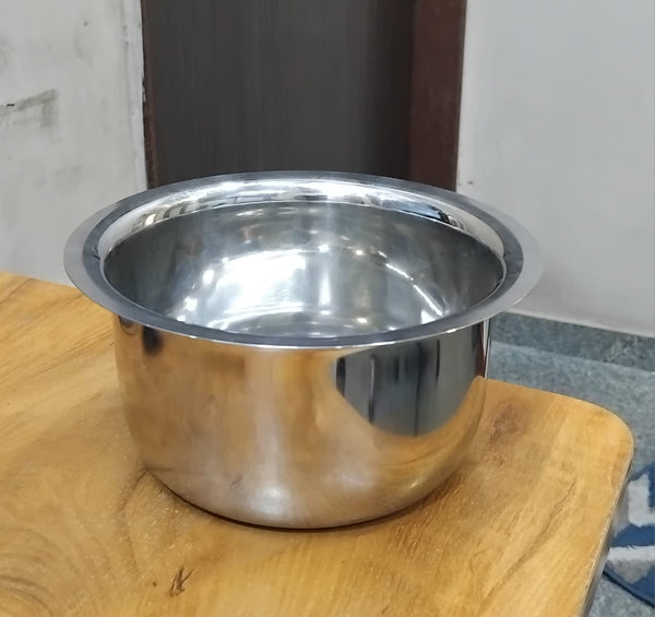 AM2328 Stainless Steel Tope Induction Friendly Container Set Tope Patila 235gm 1 No.