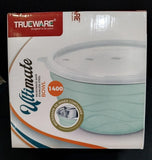 AM2419 Trueware Ultimate Microwave safe Stainless Steel Plastic Serving Bowl Medium 1400ml