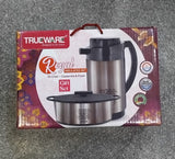 AM2406 Trueware Royal Gift Set SS 1200ml Casserole With SS 1800ml Flask Pack of 2 Thermoware Casserole Set