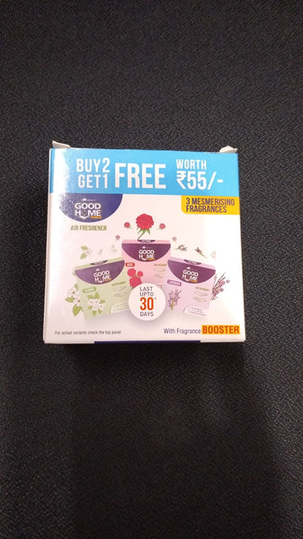 AM2484 Good Home Air Freshener  Upto 30Days, 150 g (Buy 2 Get 1 Free) mix fragrances