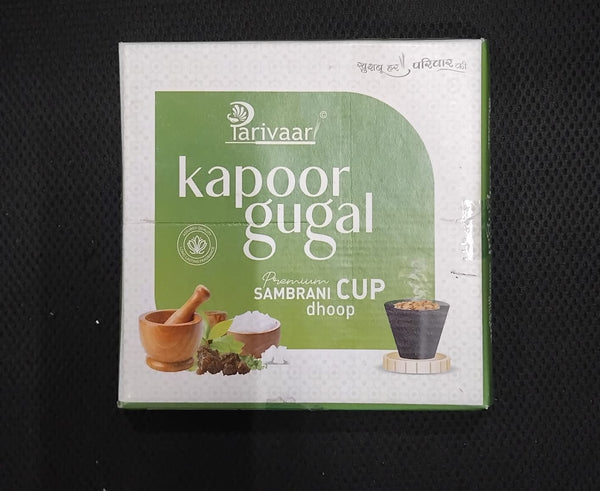 3056 Parivaar Kapoor Gugal Sambrani Cup Dhoop 12Pcs