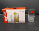 AM2594 CELLO Enigma Glass Tumblers 265ML Set of 6