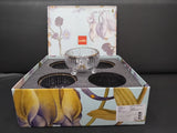 AM2574 Cello Glassware Pristine Goldline Bowl Pack Of 4 Pieces