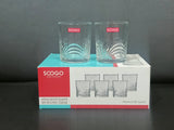 AM2608 Soogo Aria Juice Glass 330ml Set Of 6 Pc