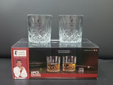 AM2585 Sanjeev Kapoor Opara SKB-2043 Glass Set Whisky Glass 330 ml, Glass, Clear (Pack of 6)