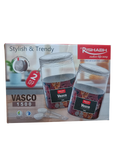 AM2641 Rishabh Vasco 1500 stylish & Trendy Pet container 2pcs with Spoon