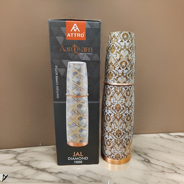 AM2679 Attro Aarogyam Jal Copper Bottle Alexa ACB033 1000ml Pack Of 1 Pcs