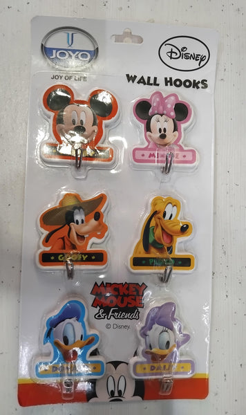 AM2854 JOYO S.S. Disney Wall Hooks 6pcs Set