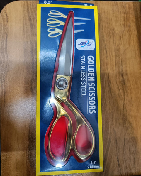 AM2739 JB-9 K-36 Multipurpose Stainless Steel Gold-Plated Scissors 216mm 8.5" (1pcs)