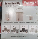 AM2890 Rishabh Superline Big Bathroom Set of 3Pcs